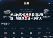 米兰体育-辽宁男篮惊险获胜，领先优势进一步扩大